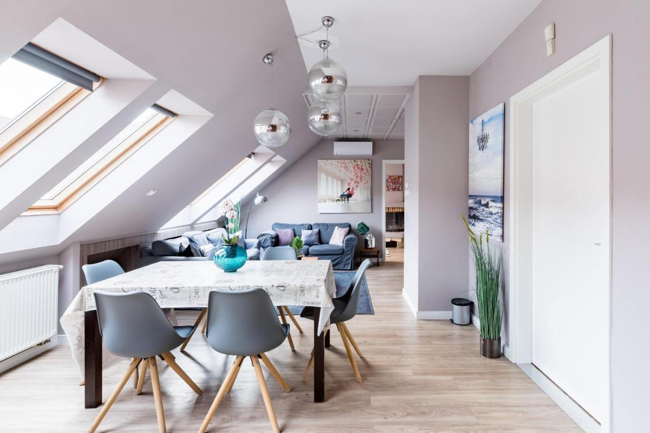 Sunny And Central Penthouse With Private Garage Budapest Eksteriør bilde